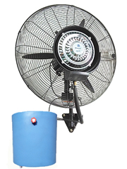 Economical wall mounted mist fan